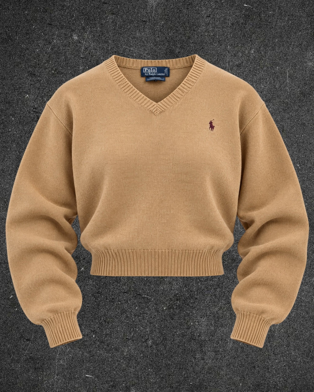 POLO BY RALPH LAUREN CROPPED CARDIGAN - UK 12