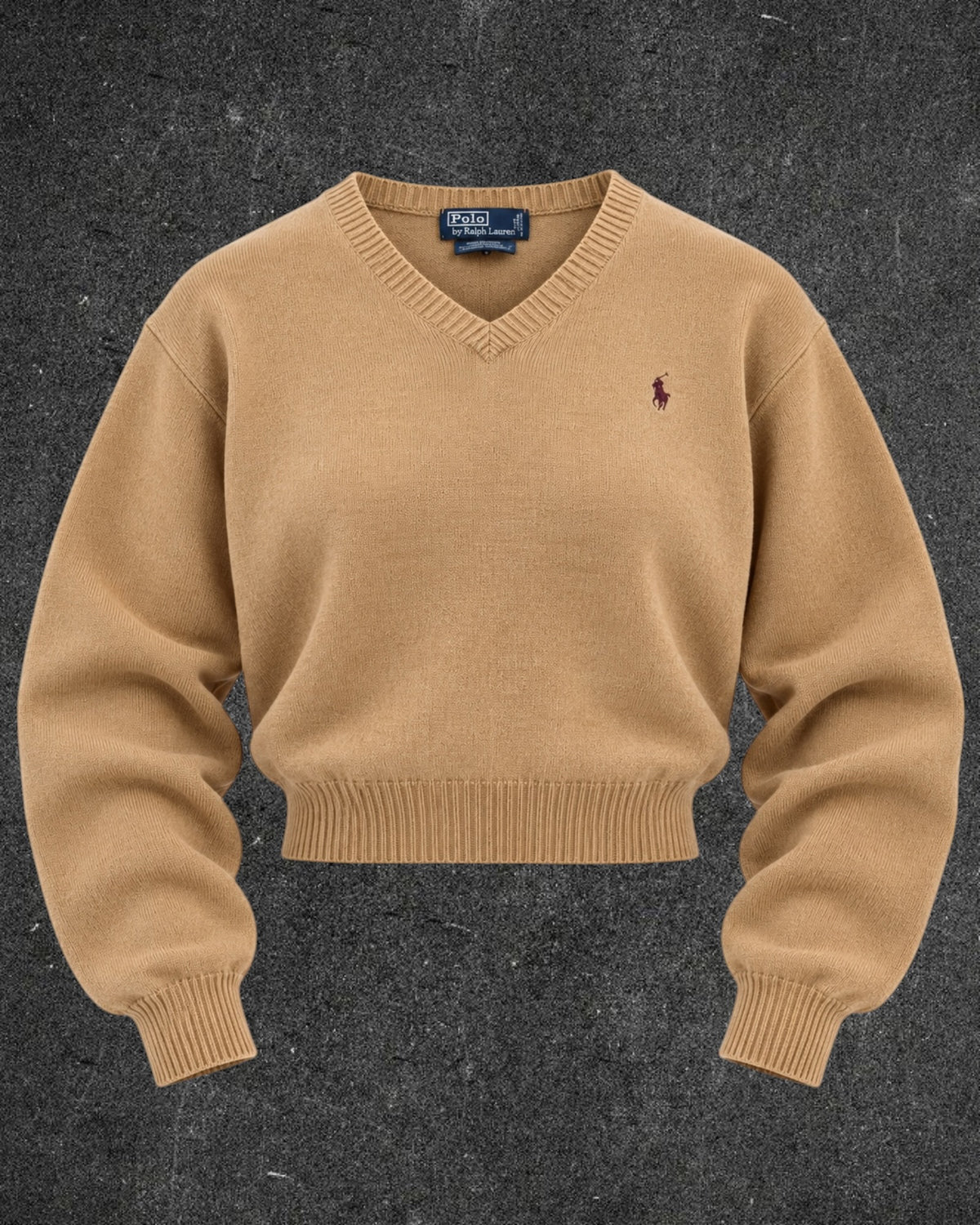 POLO BY RALPH LAUREN CROPPED CARDIGAN - UK 12