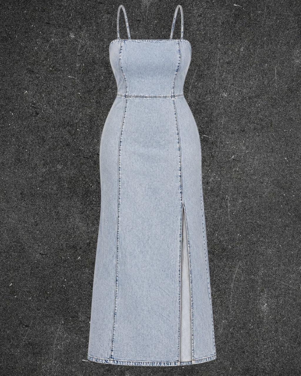 DENIM CO BACKLESS LACE UP DRESS
  - UK 16
