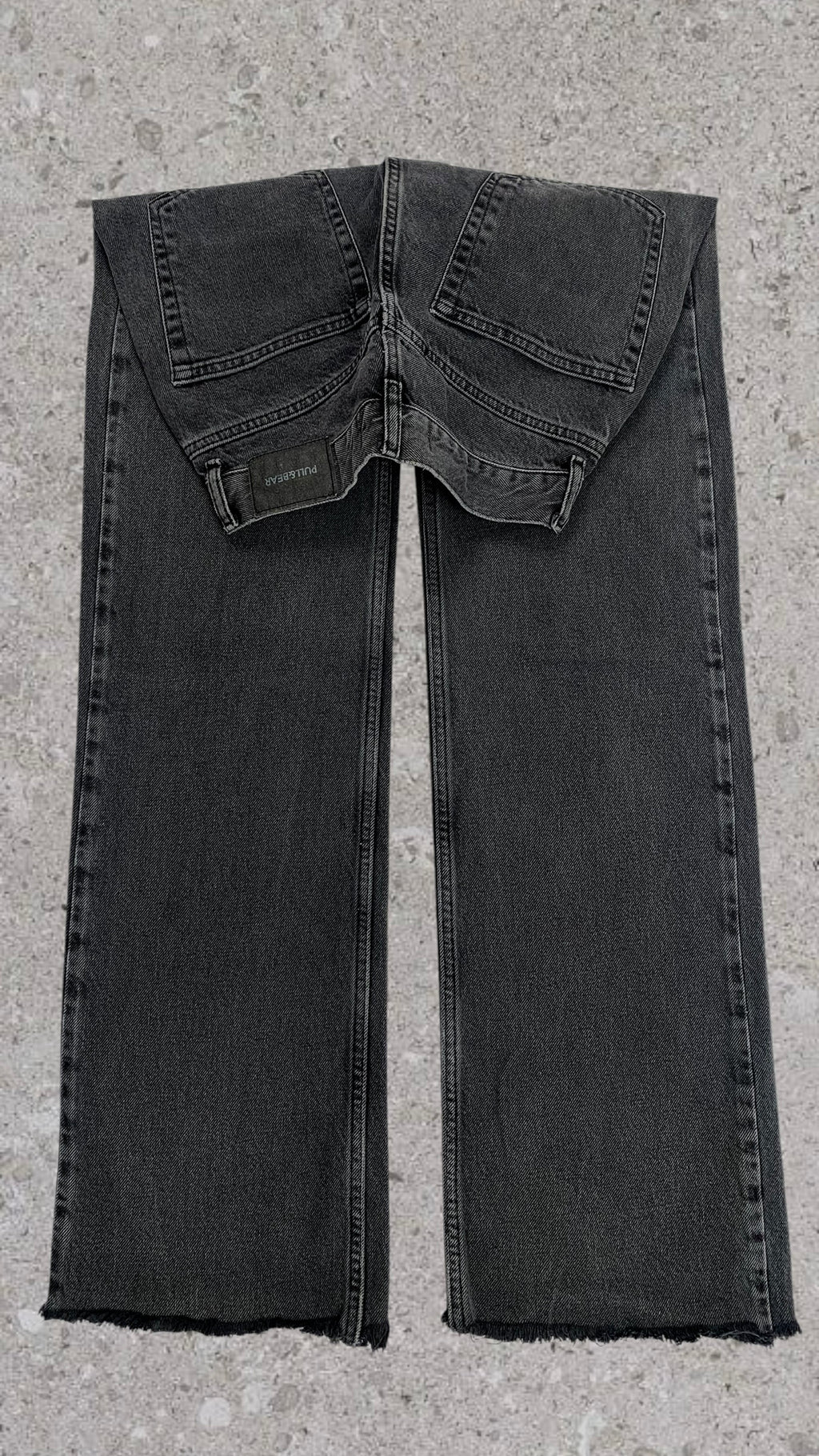 PULL & BEAR WIDE LEG JEANS - UK 6