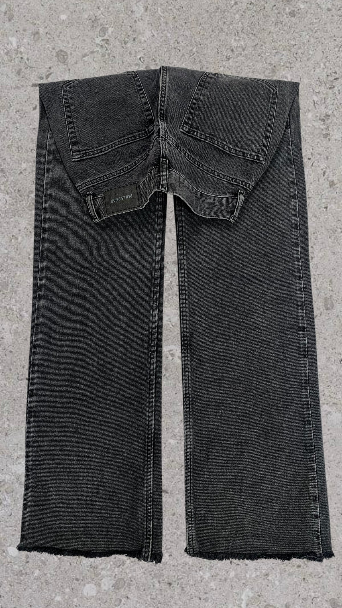 PULL & BEAR WIDE LEG JEANS - UK 6