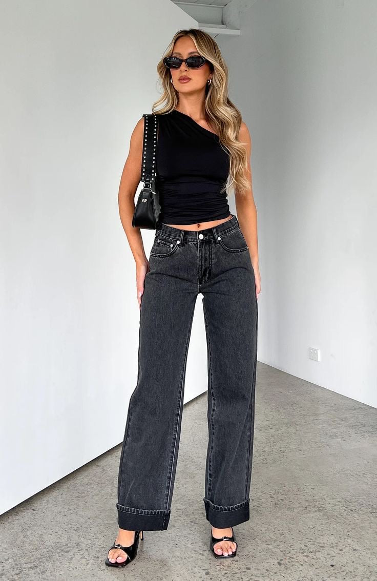 SHEIN WIDE LEG JEANS - UK 10