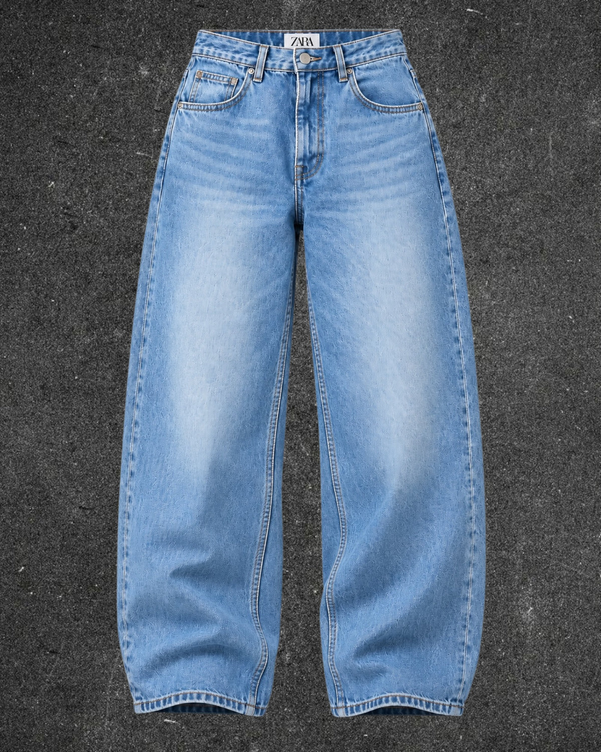 ZARA WIDE LEG JEANS - UK 16