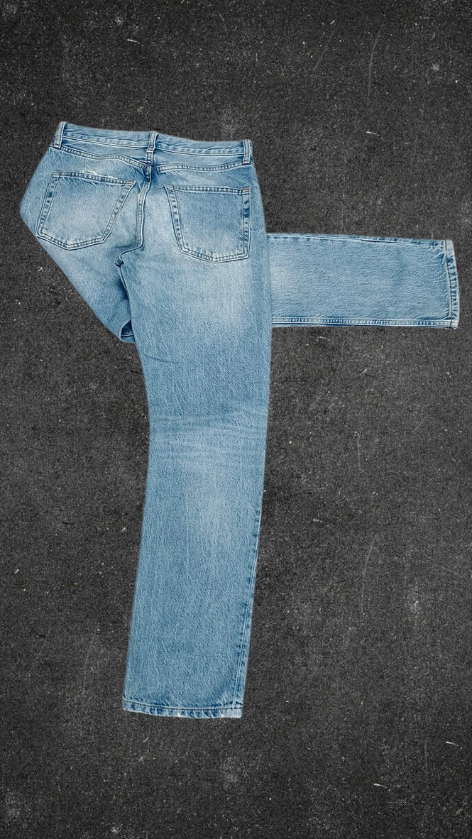ZARA STRAIGHT LEG JEANS - UK 8