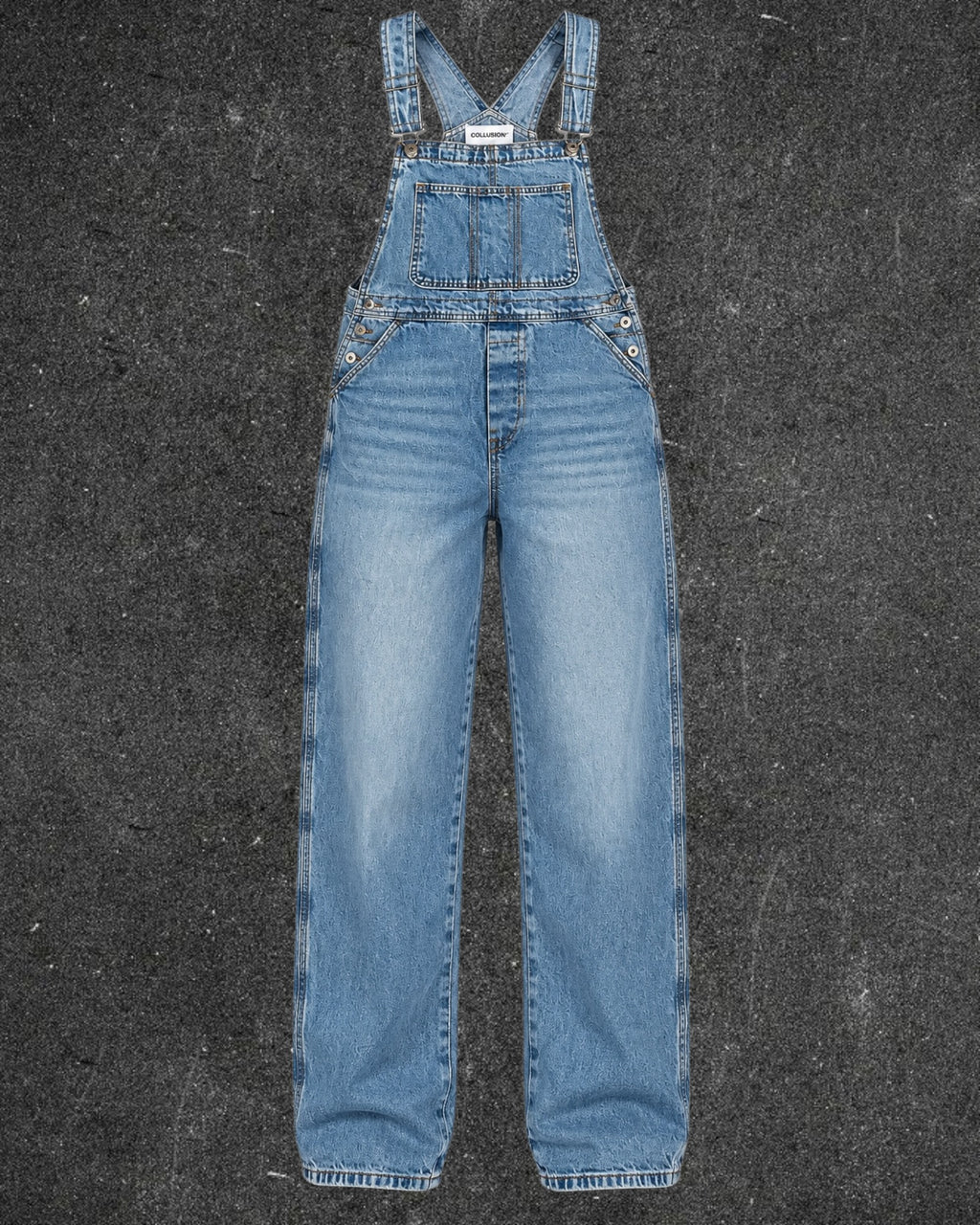COLLUSION 90'S STRAIGHT LEG OVERALL - UK 12