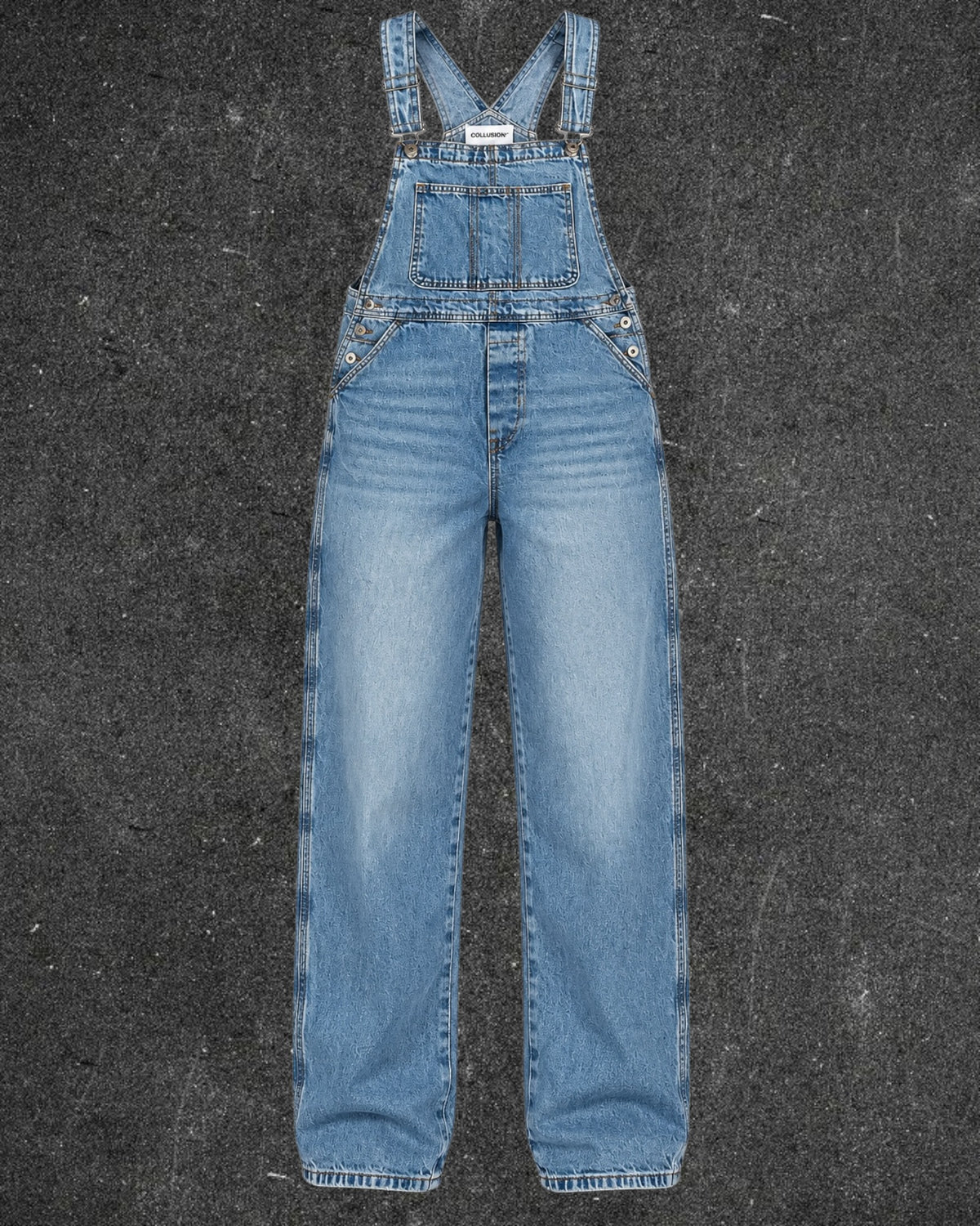 COLLUSION 90'S STRAIGHT LEG OVERALL - UK 12