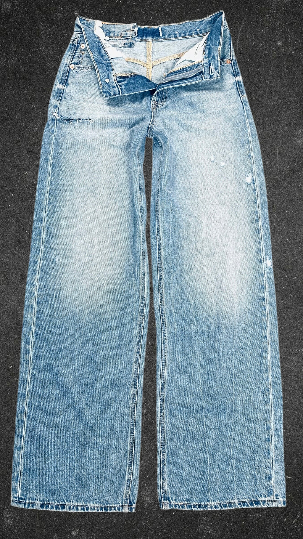 STRADIVARUIS WIDE LEG JEANS - UK 6