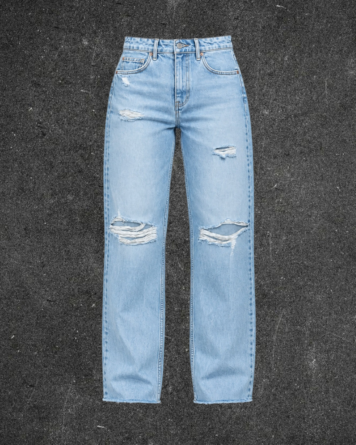DENIM CO STRAIGHT LEG JEANS - UK 12