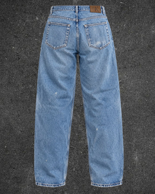 CALVIN KLEIN EASY FIT STRAIGHT LEG VINTAGE JEANS - UK 14