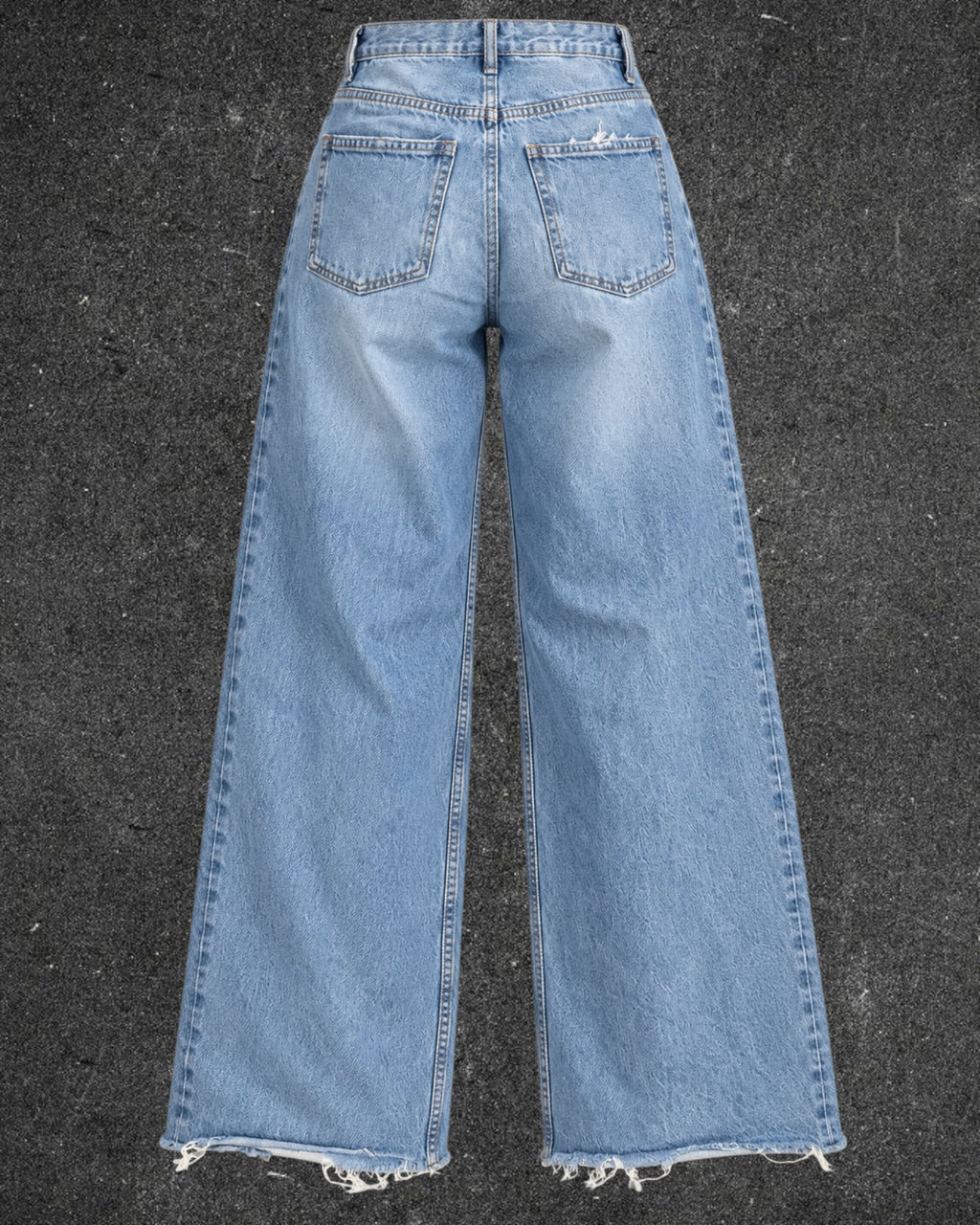 ZARA WIDE LEG JEANS - UK 8