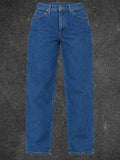 WRANGLER STRAIGHT LEG VINTAGE JEANS - UK 12