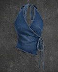 ZARA DENIM TOP - UK 14