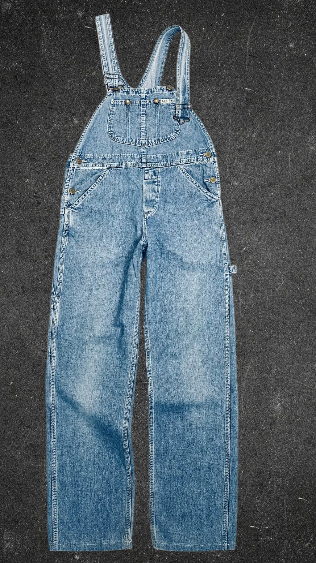 LEE 90's WIDE LEG VINTAGE OVERALL - UK 8