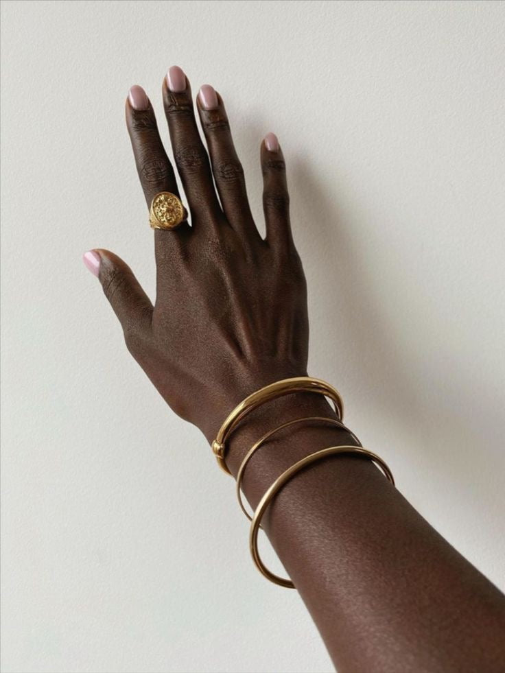PLAIN EASY ADJUSTABLE RETRO ARMLET