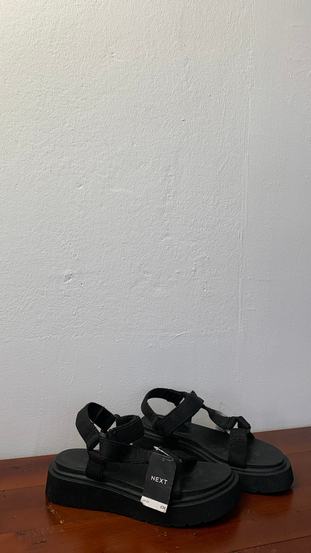 NEXT CHUNKY DAD SANDAL - UK 3 - EU 36 OPEN  ( WILL FIT SIZE 37 )
