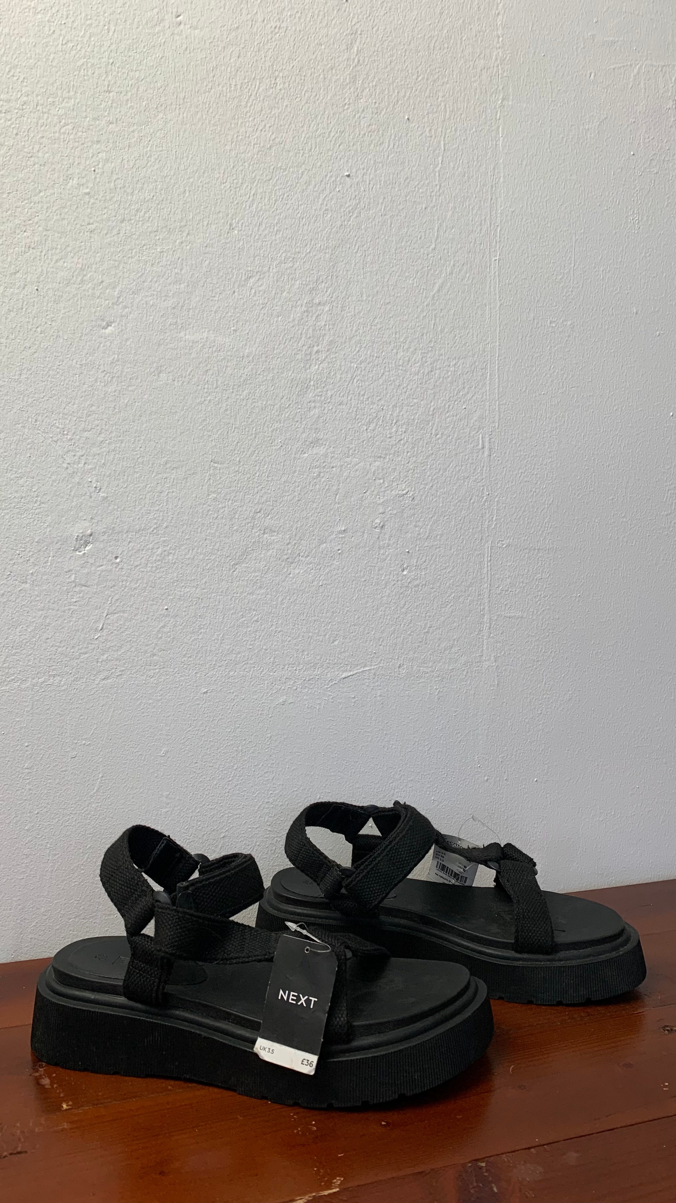 NEXT CHUNKY DAD SANDAL - UK 3 - EU 36 OPEN  ( WILL FIT SIZE 37 )