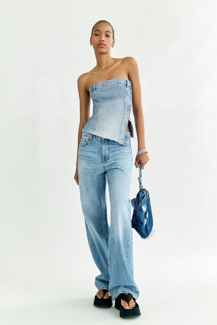 DENIM CO TOP - UK 10