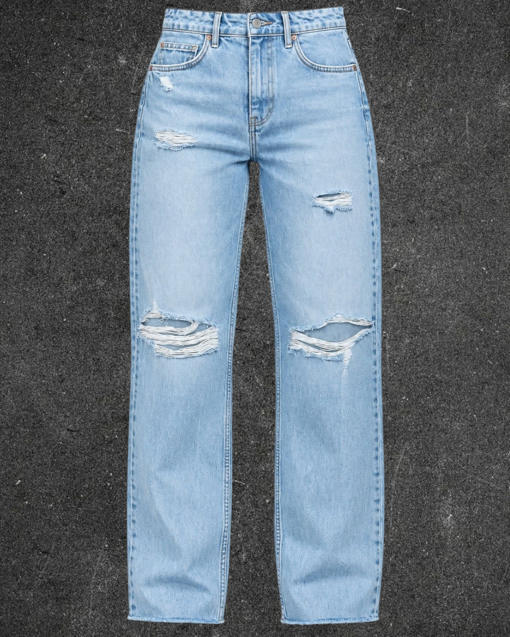 DENIM CO STRAIGHT LEG JEANS - UK 12