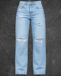 DENIM CO STRAIGHT LEG JEANS - UK 12