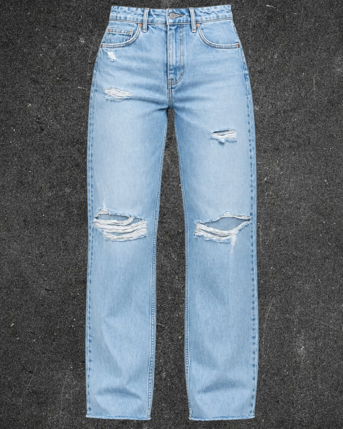 DENIM CO STRAIGHT LEG JEANS - UK 12