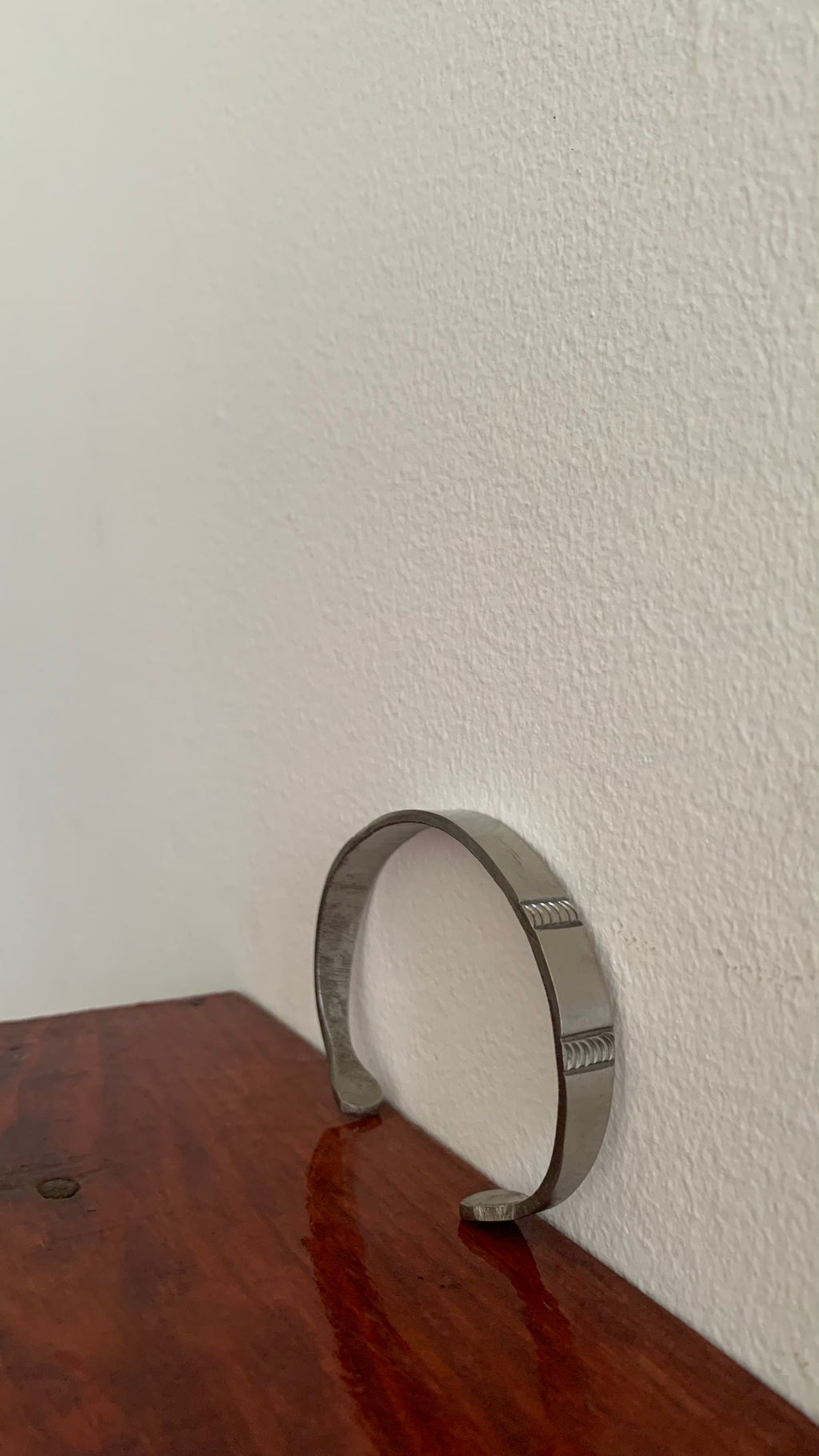 SILVER STERLING ADJUSTABLE RETRO ARMLET