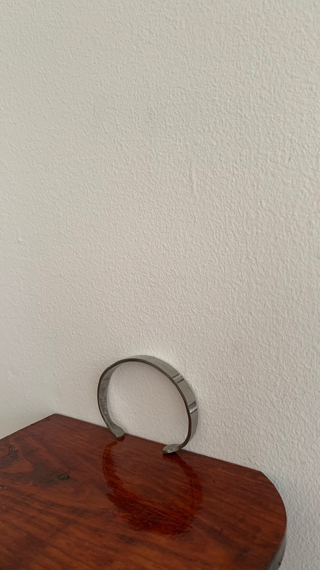 SILVER STERLING ADJUSTABLE RETRO ARMLET