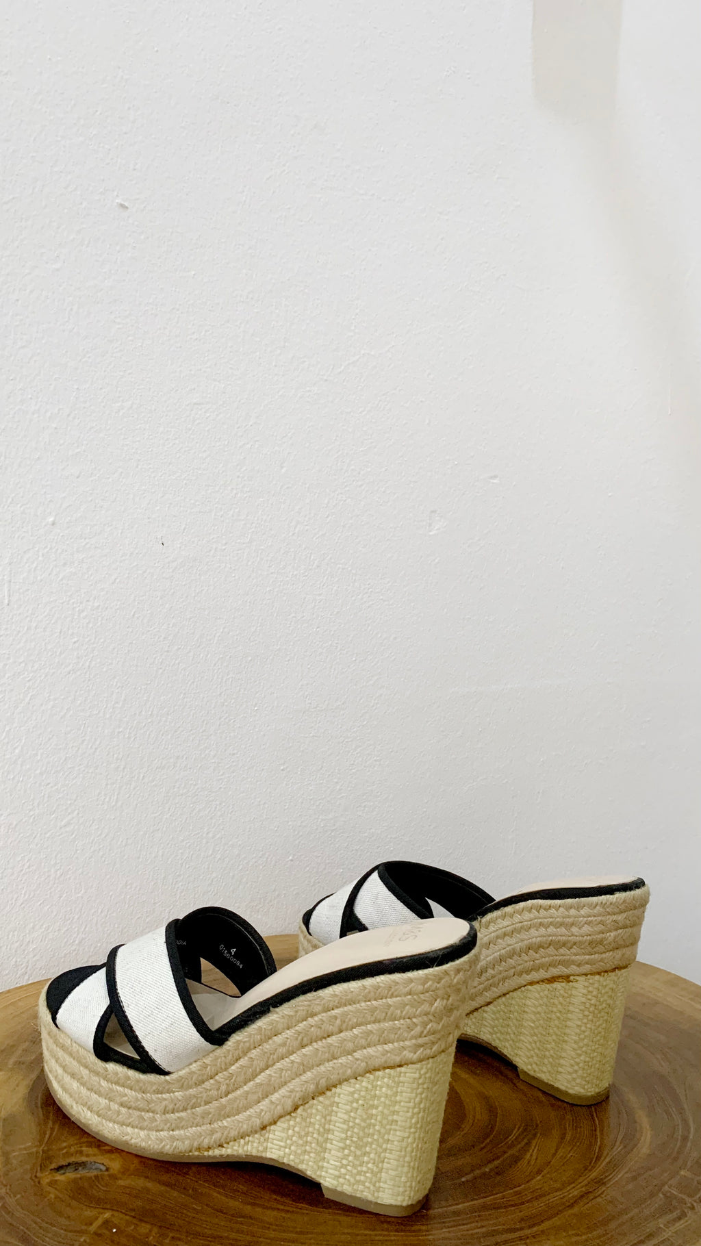 M&S PLATFORM MULE HEEL