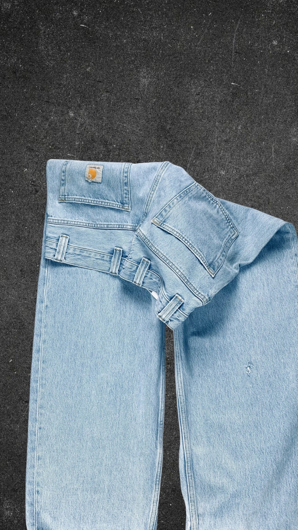 CARHARTT STRAIGHT LEG VINTAGE JEANS - UK 12