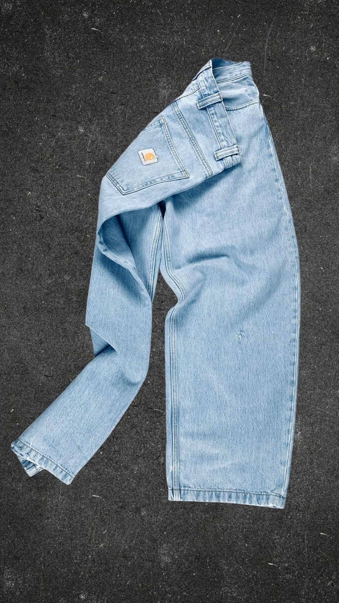 CARHARTT STRAIGHT LEG VINTAGE JEANS - UK 12
