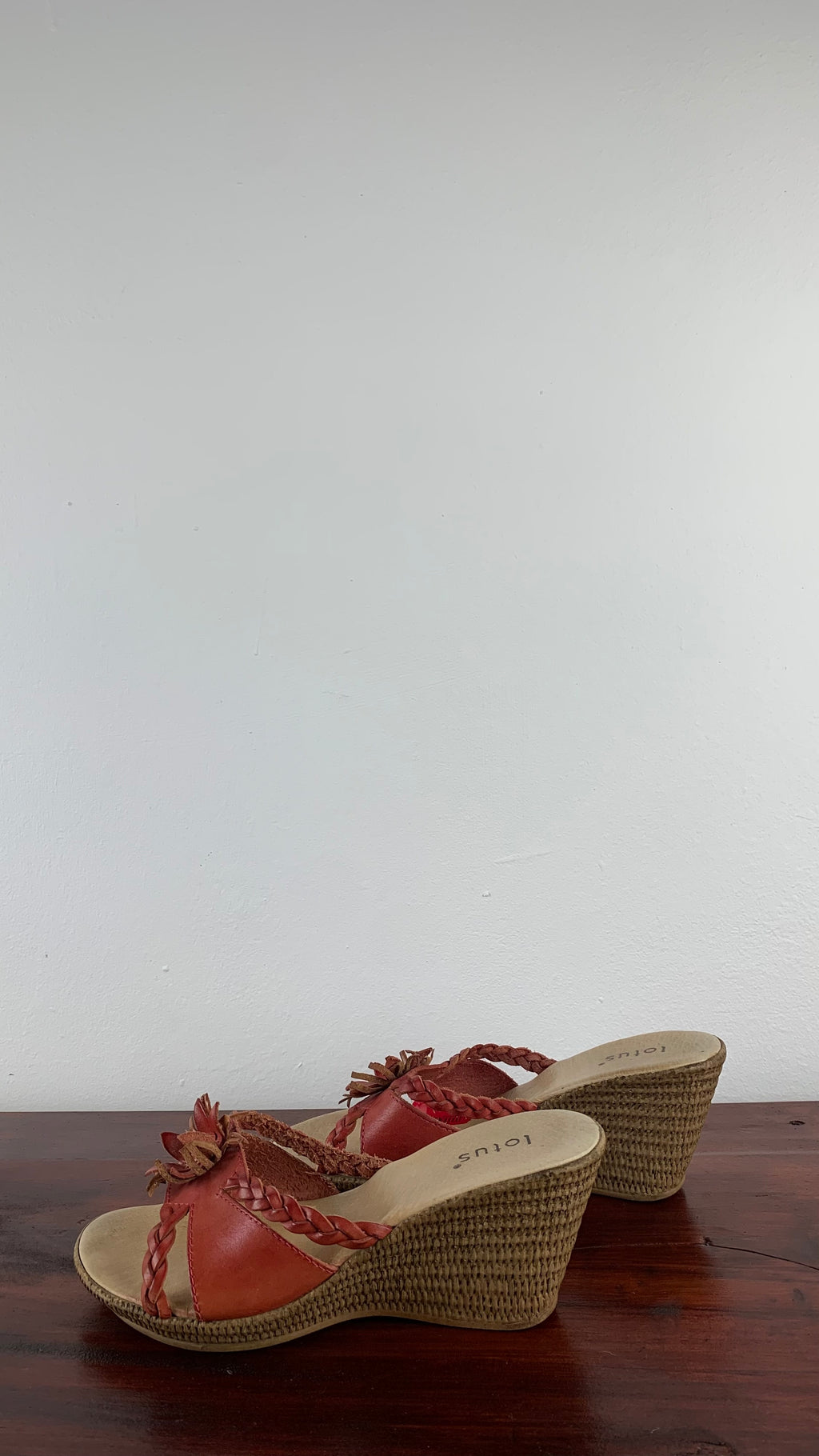 LOTUS WEDGE MULE - UK 5 - EU 38