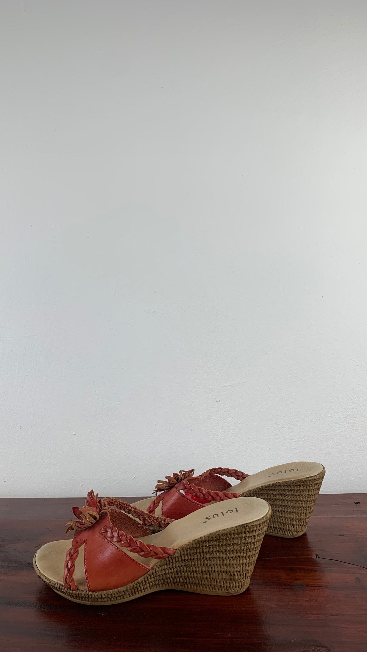 LOTUS WEDGE MULE - UK 5 - EU 38