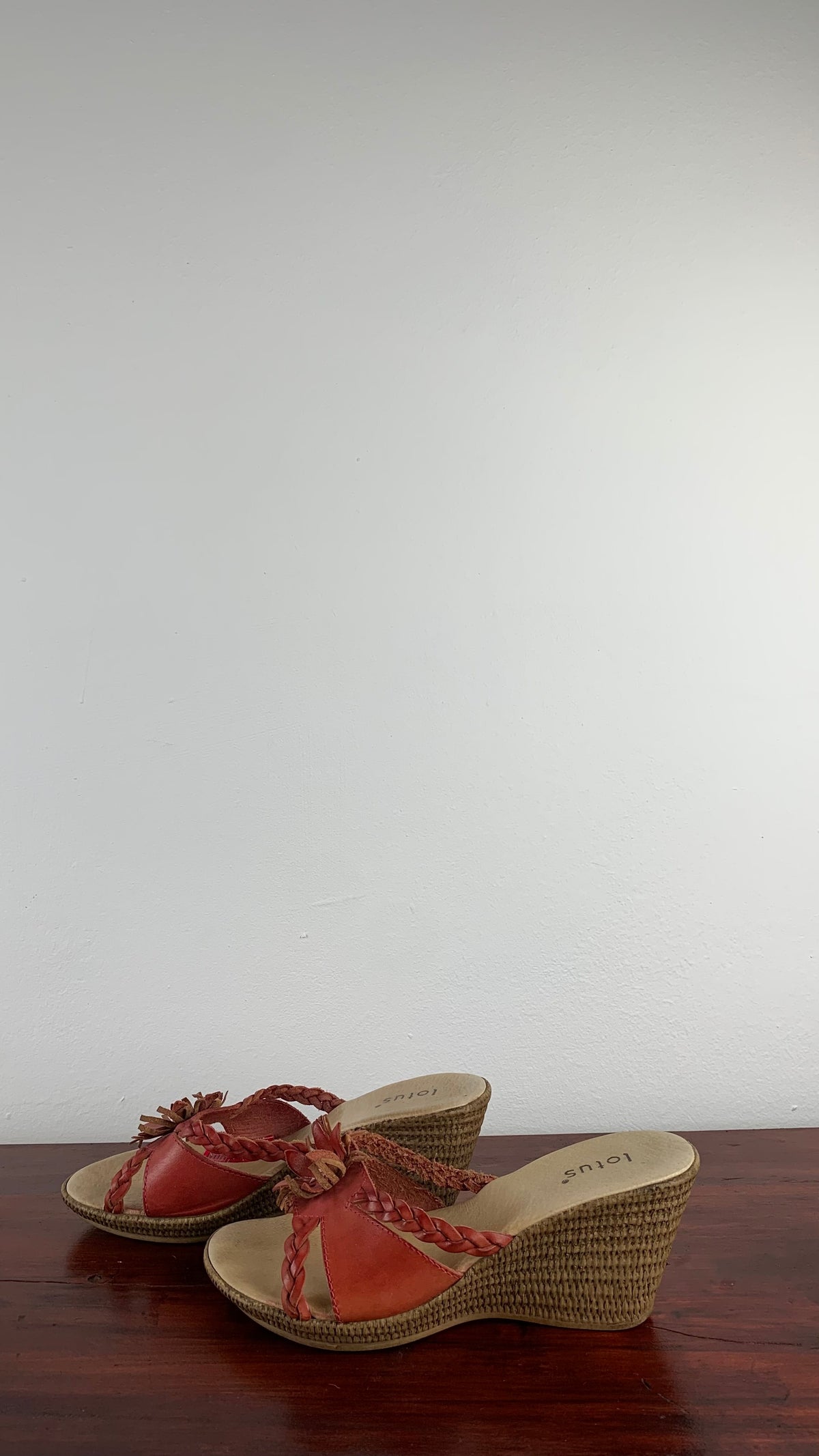 LOTUS WEDGE MULE - UK 5 - EU 38