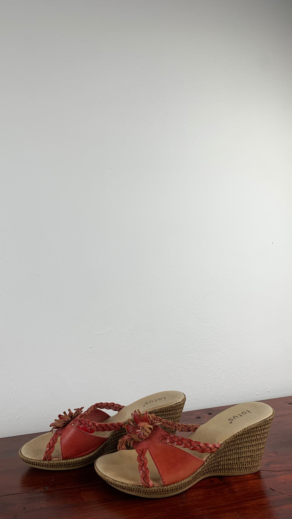 LOTUS WEDGE MULE - UK 5 - EU 38