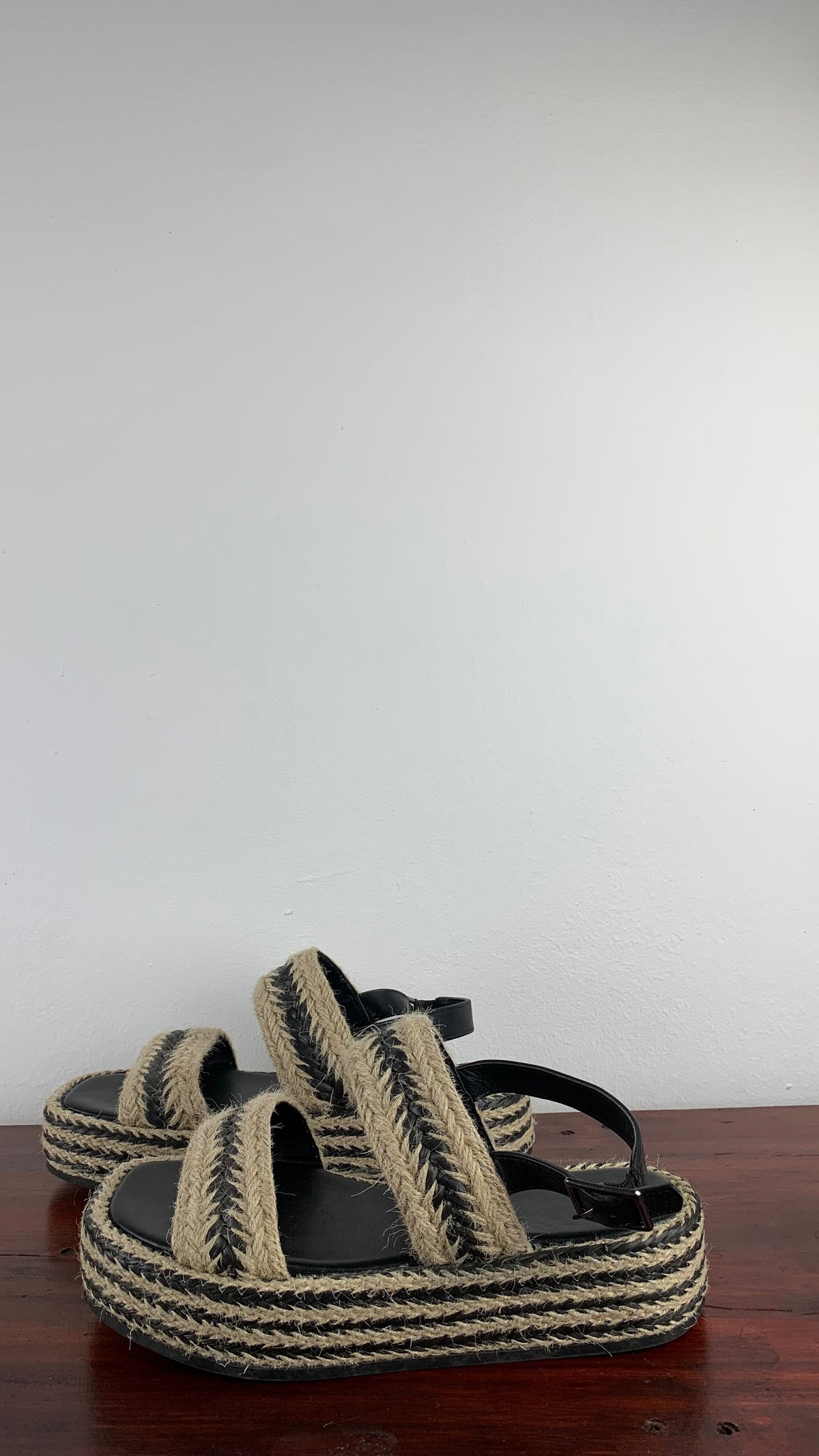 NEXT PLATFORM SANDALS - UK 6 - EU 39