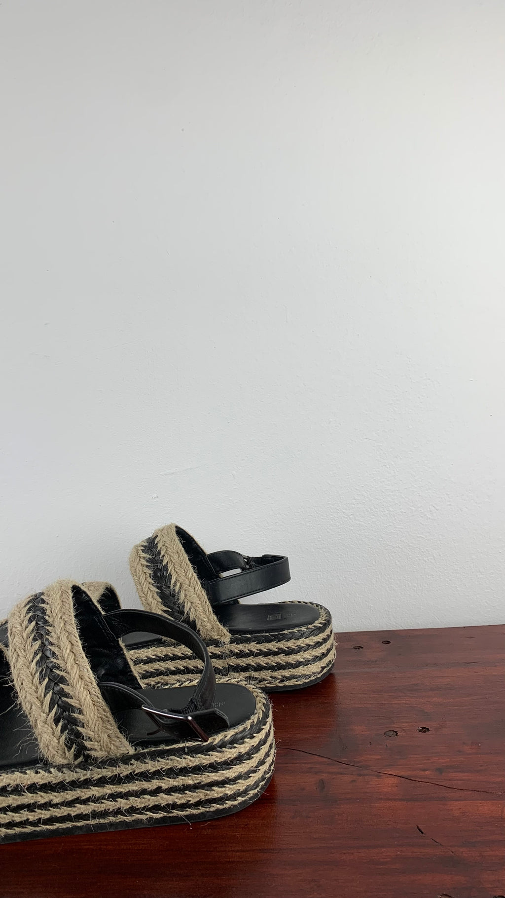 NEXT PLATFORM SANDALS - UK 6 - EU 39