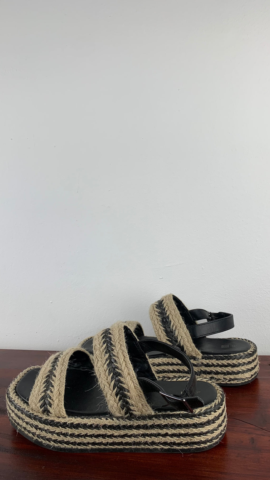 NEXT PLATFORM SANDALS - UK 6 - EU 39