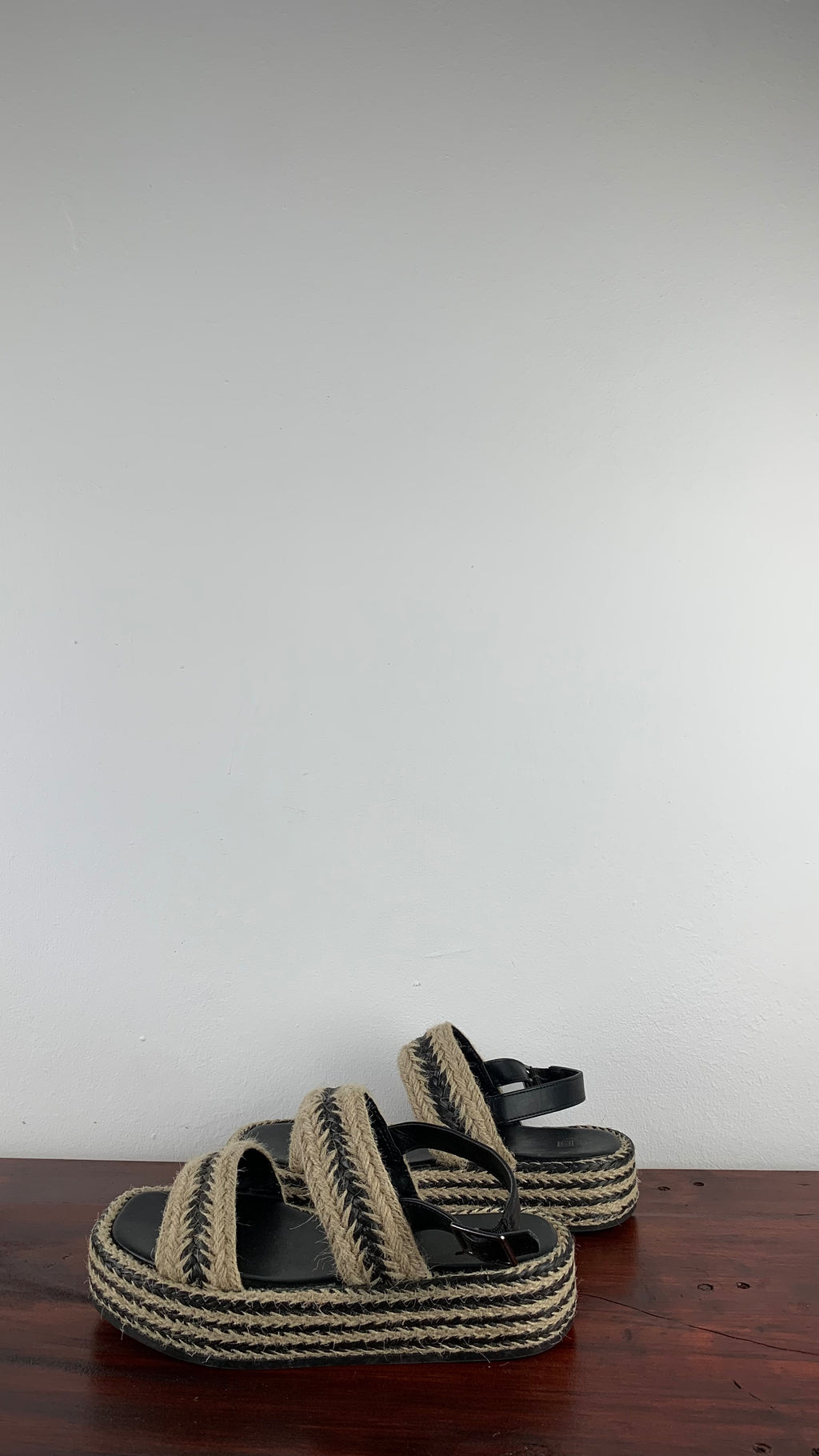 NEXT PLATFORM SANDALS - UK 6 - EU 39