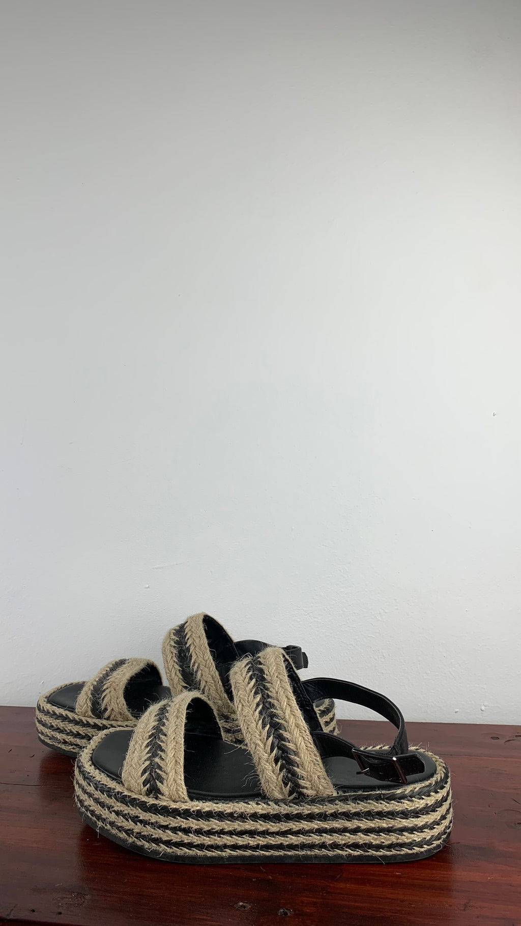 NEXT PLATFORM SANDALS - UK 6 - EU 39