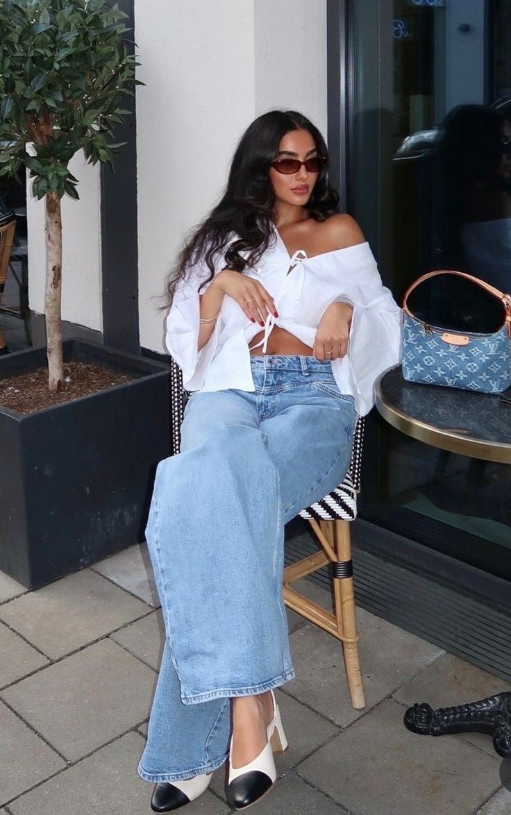 WEEKDAY WIDE LEG - UK 18