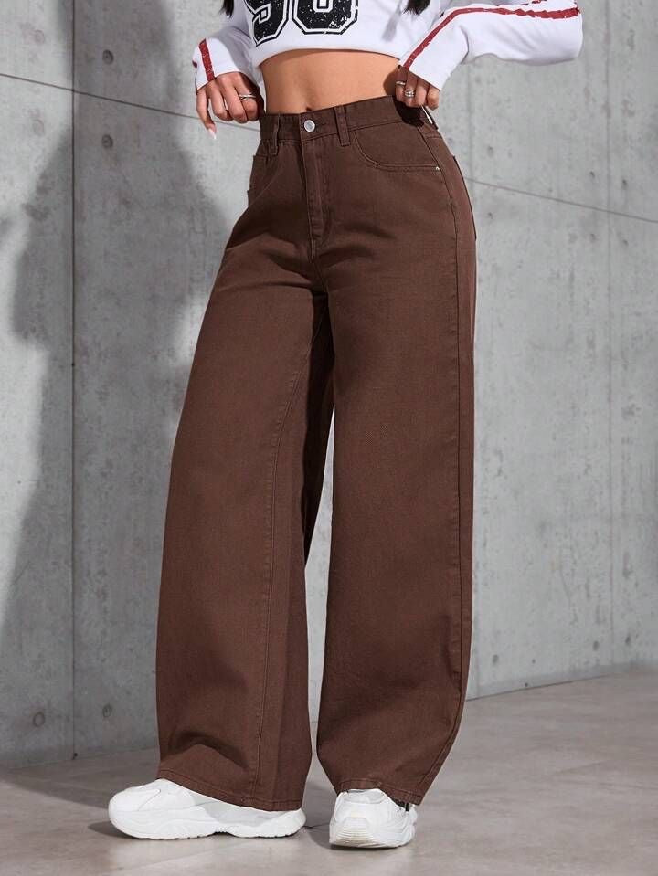 URBAN OUTFITTERS  WIDE LEG JEANS - UK 6