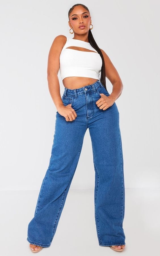 RAIL WEEKDAY WIDE LEG JEANS