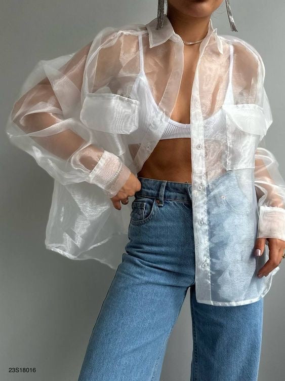 THE UNTAGGED BUTTON UP VINTAGE SHIRT