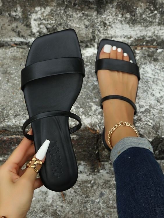 DORAIS OPEN TOE MULE