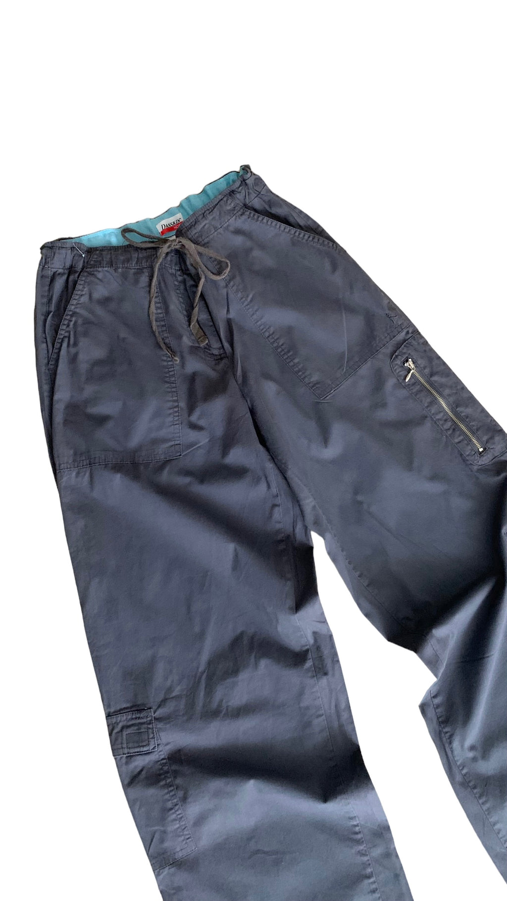 THE DRAWSTRING WIDE LEG CARGO PANT
