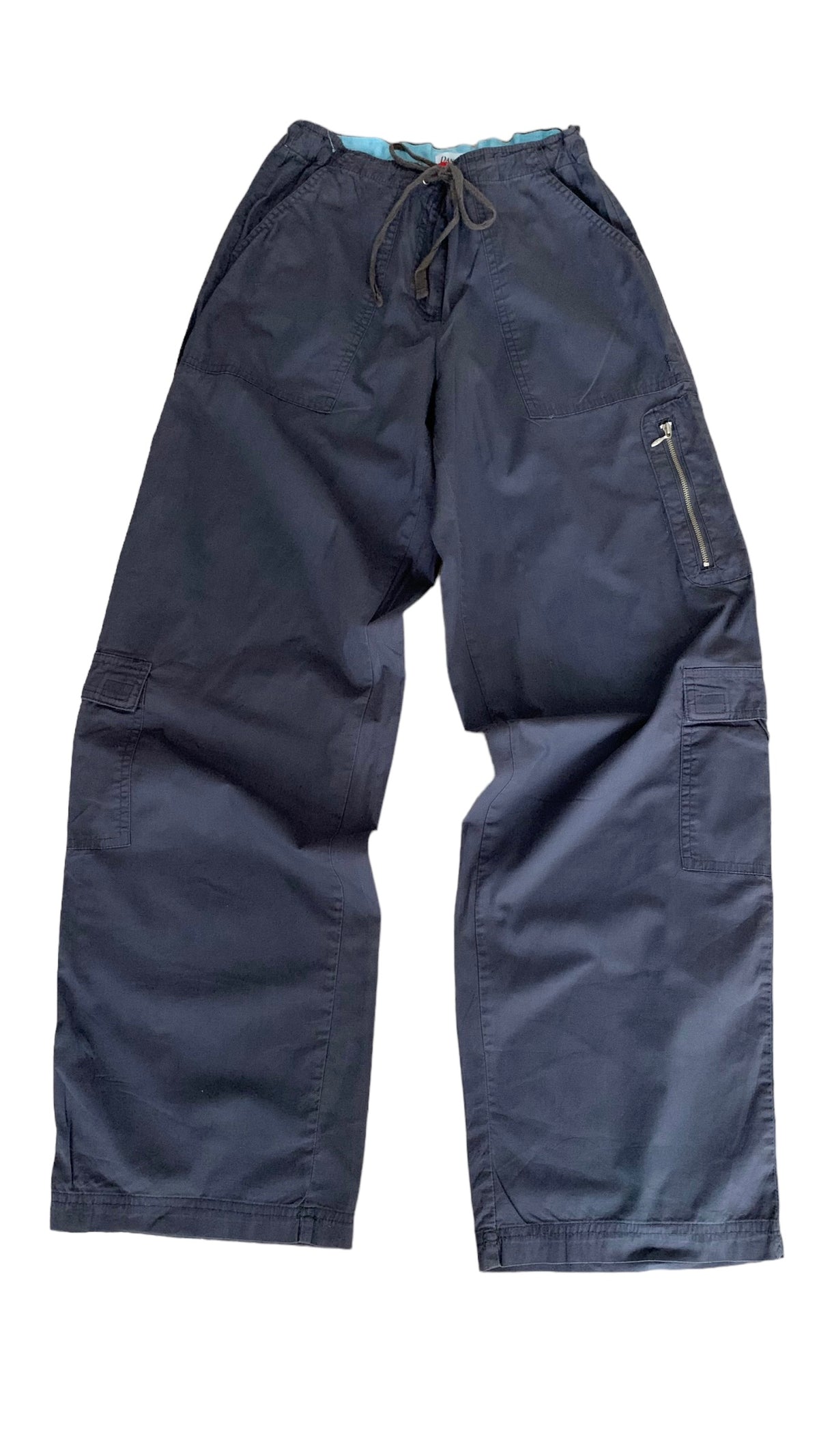THE DRAWSTRING WIDE LEG CARGO PANT