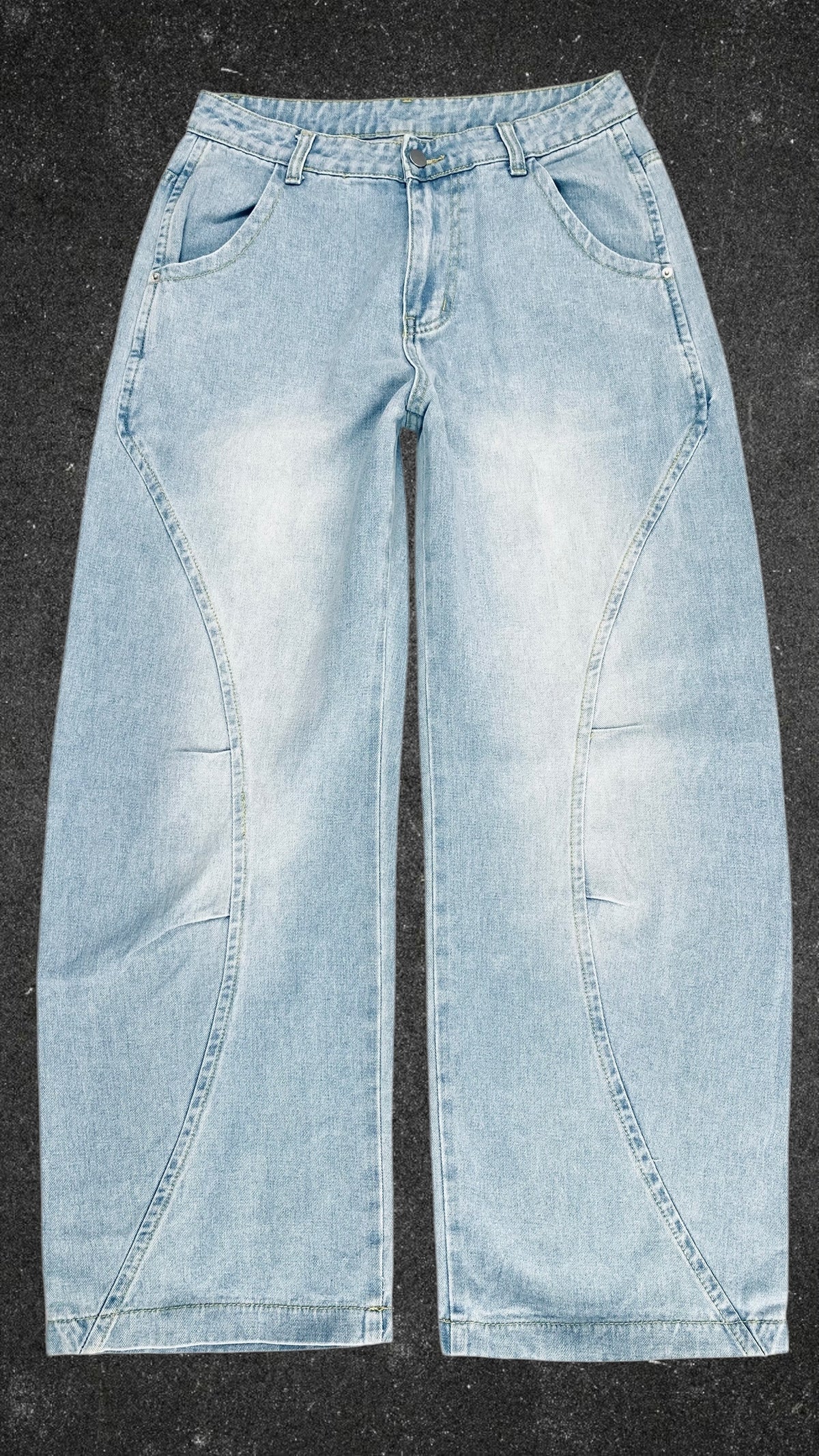 MANFINITY WIDE LEG JEANS - UK 12