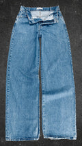 PULL & BEAR WIDE LEG JEANS - UK 10 TALL