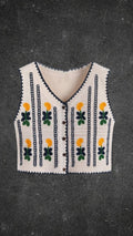 UNTAGGED KNITTED TOP - UK 10