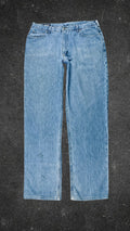 LANDS' END LOW WAIST STRAIGHT LEG VINTAGE JEANS - UK 18