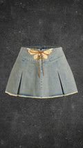 CIDER Y2K DENIM SKIRT - UK 12